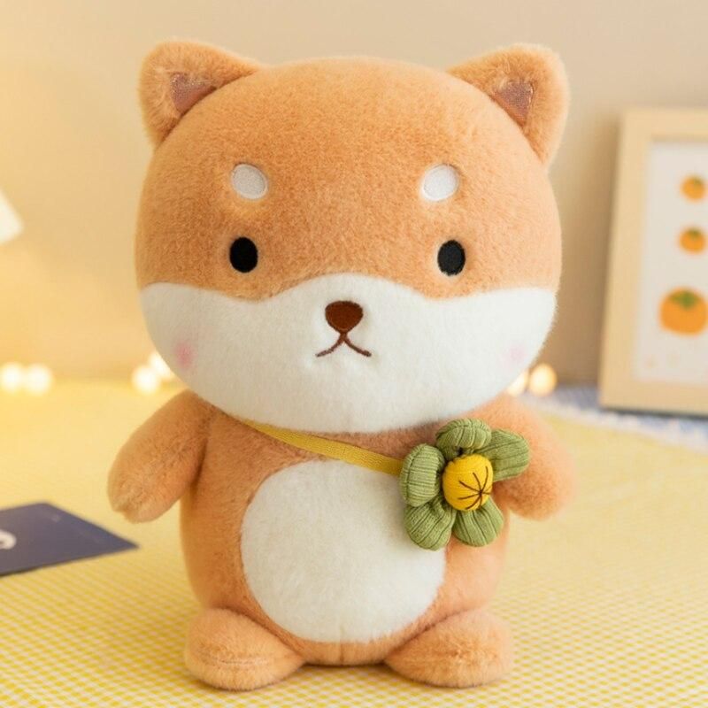 Plush Toy Children Animal Doll Plush Toy Duck Corgi Panda Rabbit Doll Sleeping Doll Catching Doll Machine Children’s Gift